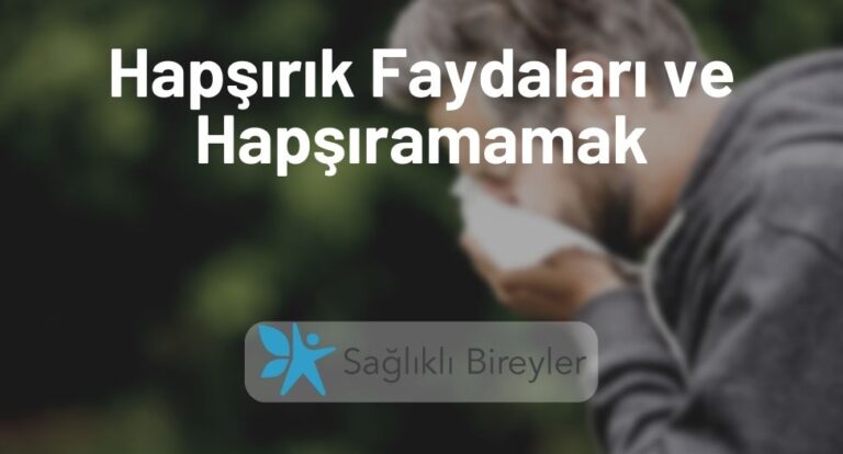 Hapşırık Faydaları ve Hapşıramamak