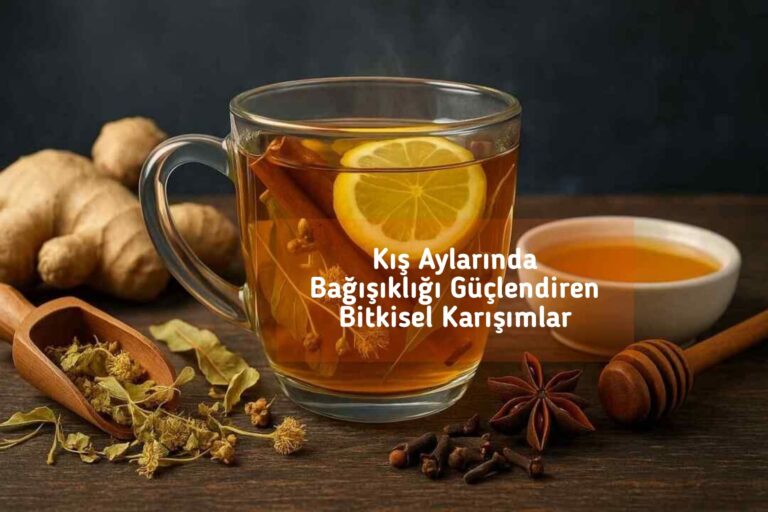 Kış Aylarında Bağışıklığı Güçlendiren Bitkisel Karışımlar