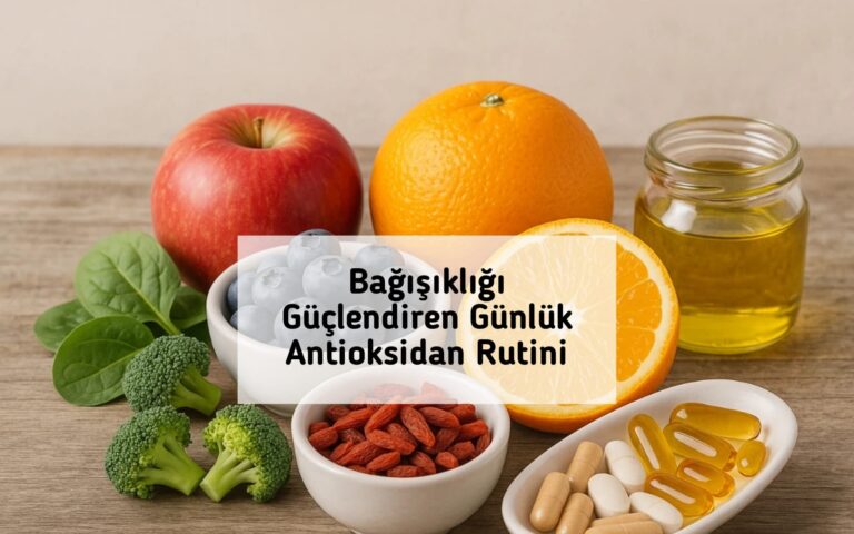 Bağışıklığı Güçlendiren Günlük Antioksidan Rutini